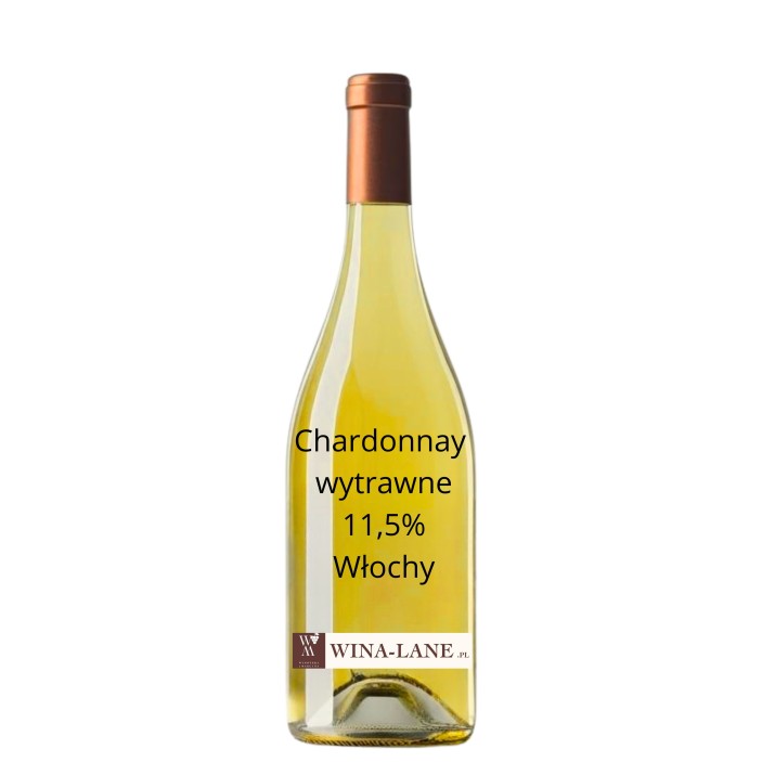 Chardonnay wytrawne 11,5% Włochy 1 litr (1)