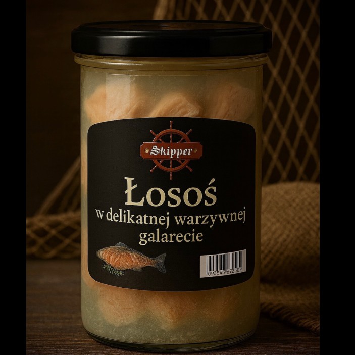 Łosoś w galarecie 350 ml (1)