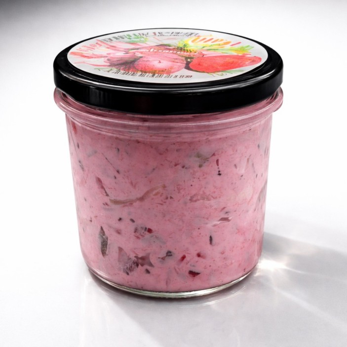 SAŁATKA ŚLEDZIOWA Z BURACZKAMI 350 ML (1)