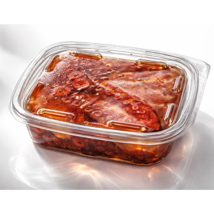 MACKA OŚMIORNICY W OLEJU Z CZOSNKIEM I CHILLI 200G (2)