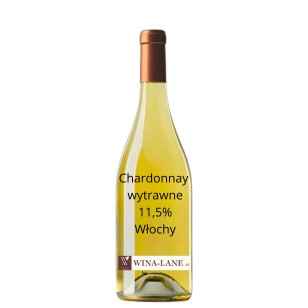  Chardonnay wytrawne 11,5% Włochy 1 litr
