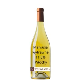  Malvasia wytrawne 11,5% Włochy 1 litr