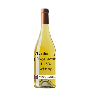  Chardonnay półwytrawne 11,5% Włochy 1 litr
