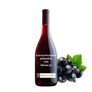  Czarna Porzeczka półsłodka 12% Słowacja 1 litr