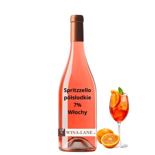  Spritzzello półsłodkie 7% Włochy 1 litr