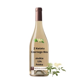  Z Kwiatu Czarnego Bzu słodkie 12% Polska 1litr