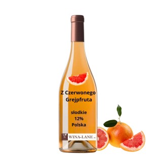  Z Czerwonego Grejpfruta słodkie 12% Polska 1 litr