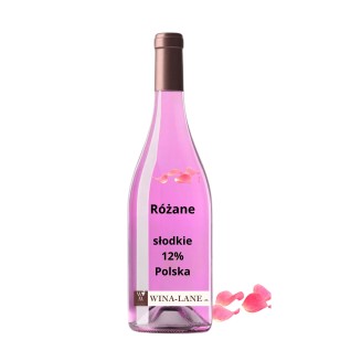  Różane słodkie 12% Polska 1litr