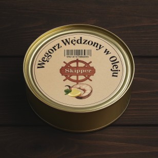  WEGORZ WEDZONY W OLEJU PUSZKA 160G
