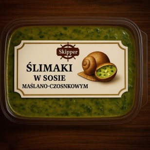  ŚLIMAKI W SOSIE MAŚLANO CZOSNKOWYM 200G