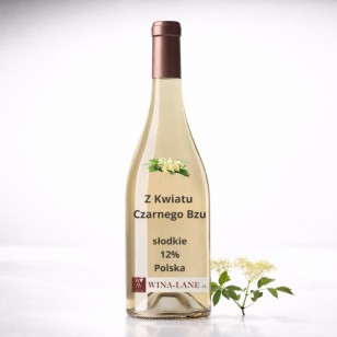 Z Kwiatu Czarnego Bzu słodkie 12% 1litr