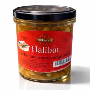  HALIBUT W GALARECIE SŁOIK 350 ML