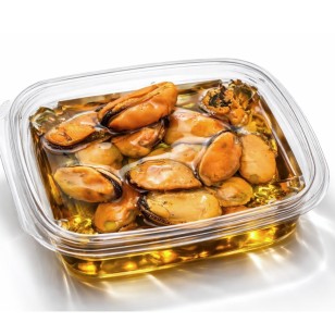  MAŁŻE WĘDZONE W OLIWIE Z OLIWEK 200G