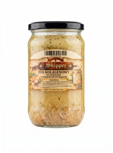  ŻUR KOLAGENOWY NA ZAKWASIE Z WĘDZONYM PSTRĄGIEM  700 ml