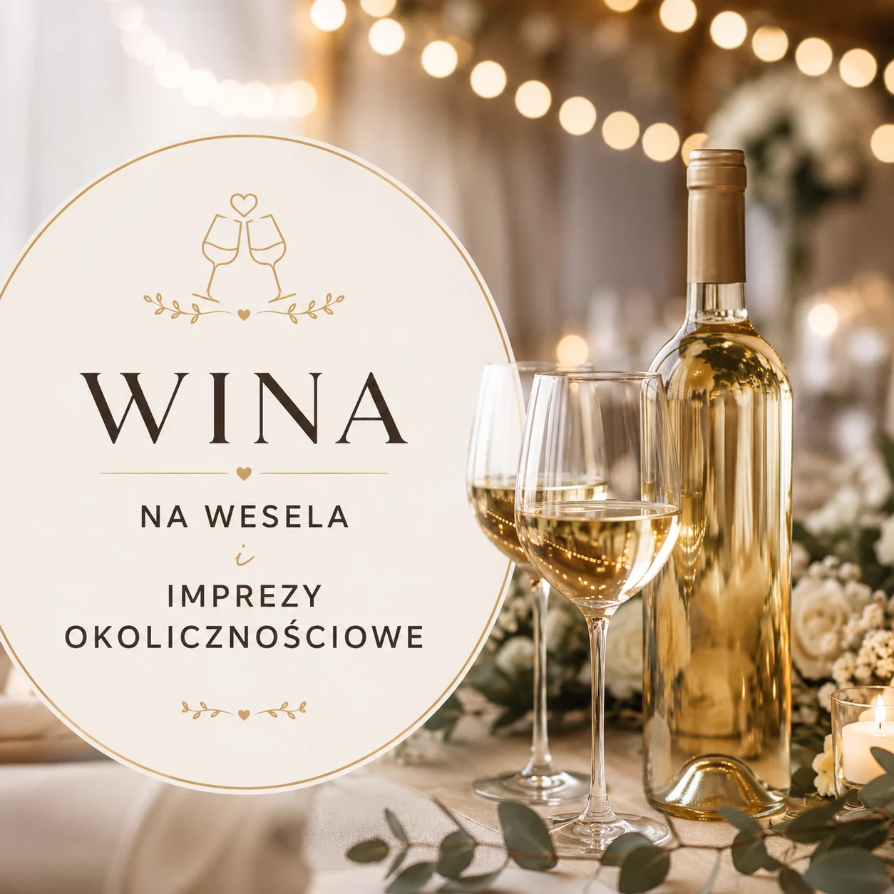 Wina na wesela i imprezy okolicznościowe